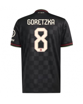 Bayern Munich Leon Goretzka #8 Maglia Gara Terza Repliche 2025-26 Maniche Corte